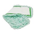 Monarch 18" Side Pocket Mop - Green , 12PK M880018G-PM